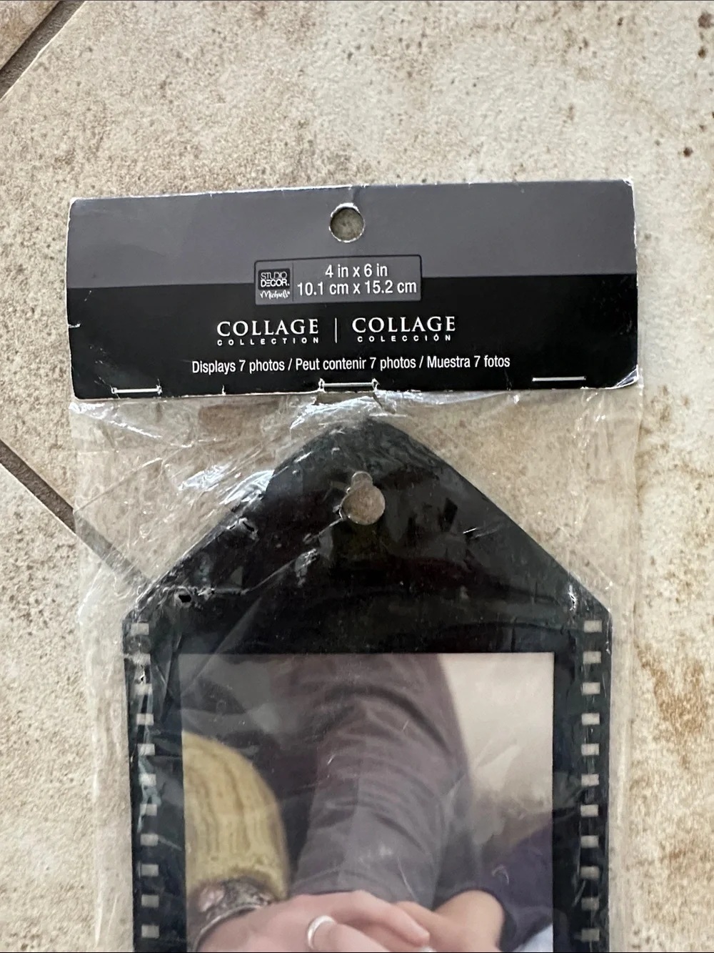Photo Strip Hanging Frame - Black